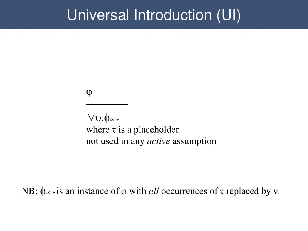 universal introduction ui