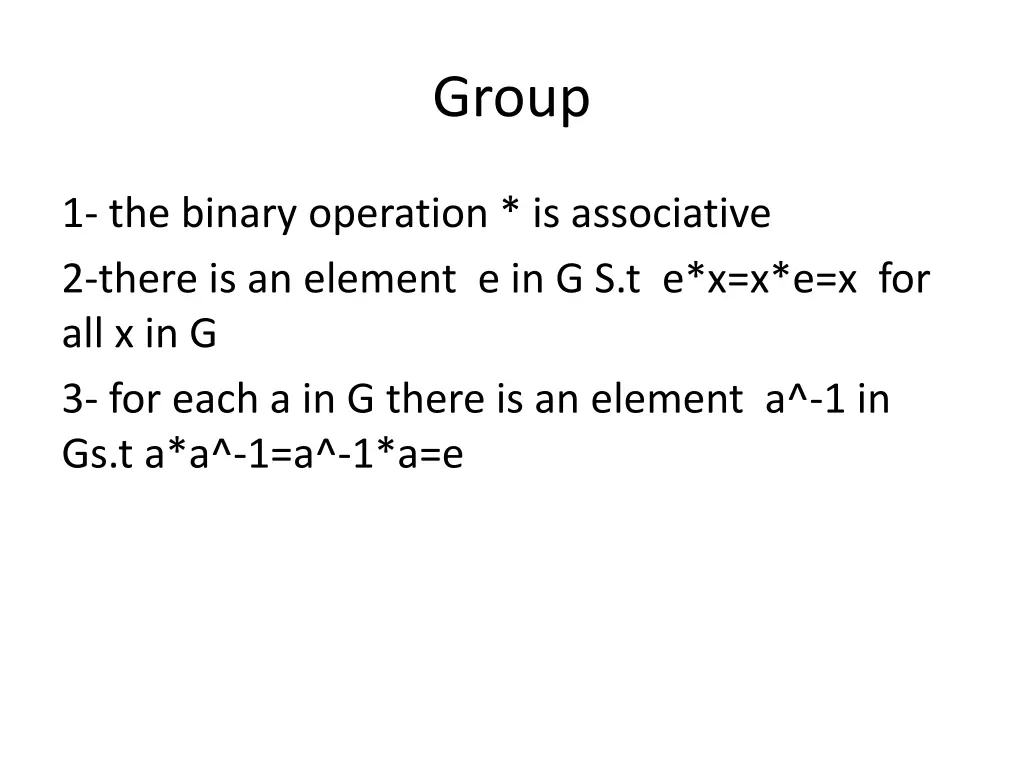 group 1