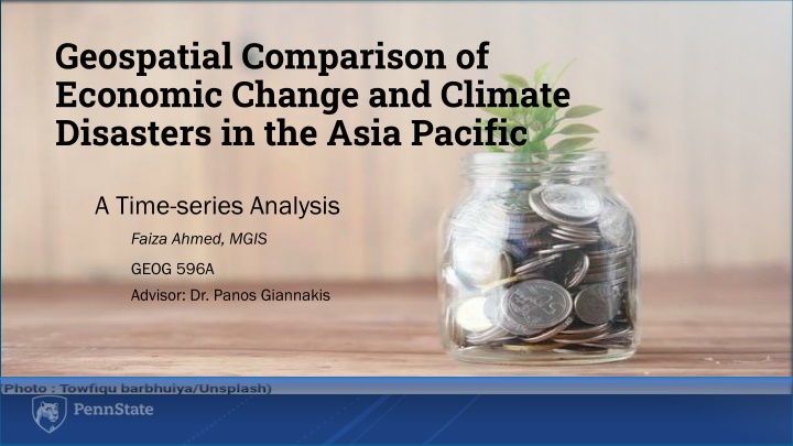 geospatial comparison of economic change