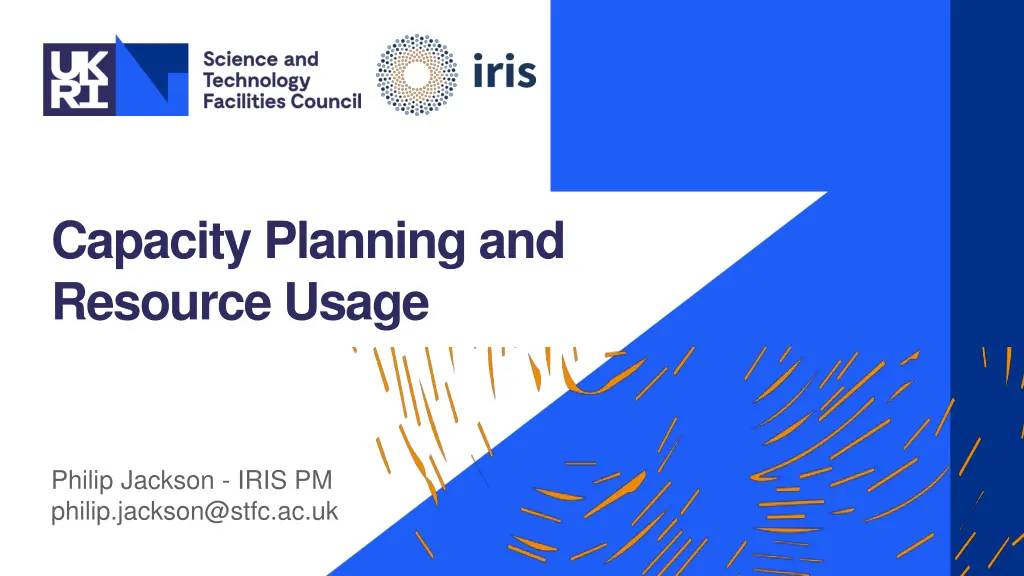 capacity planning and resource usage