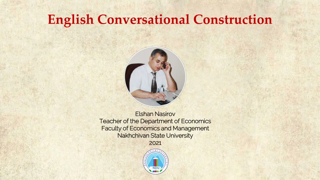 english conversational construction