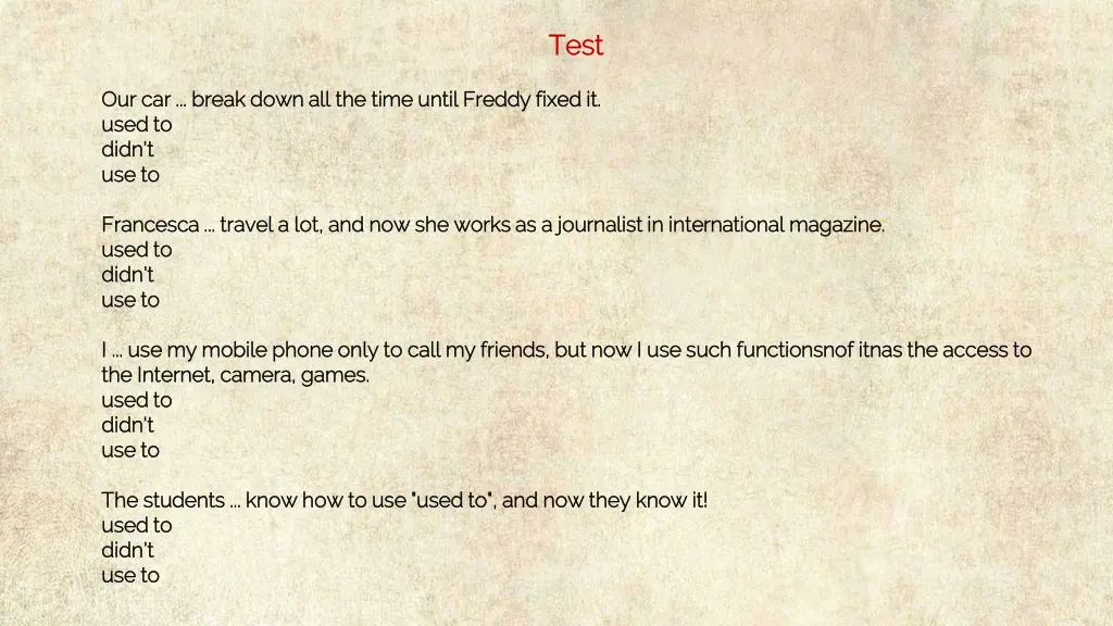 test test 2