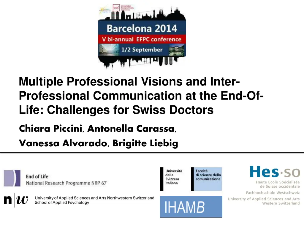 multiple professional visions and inter