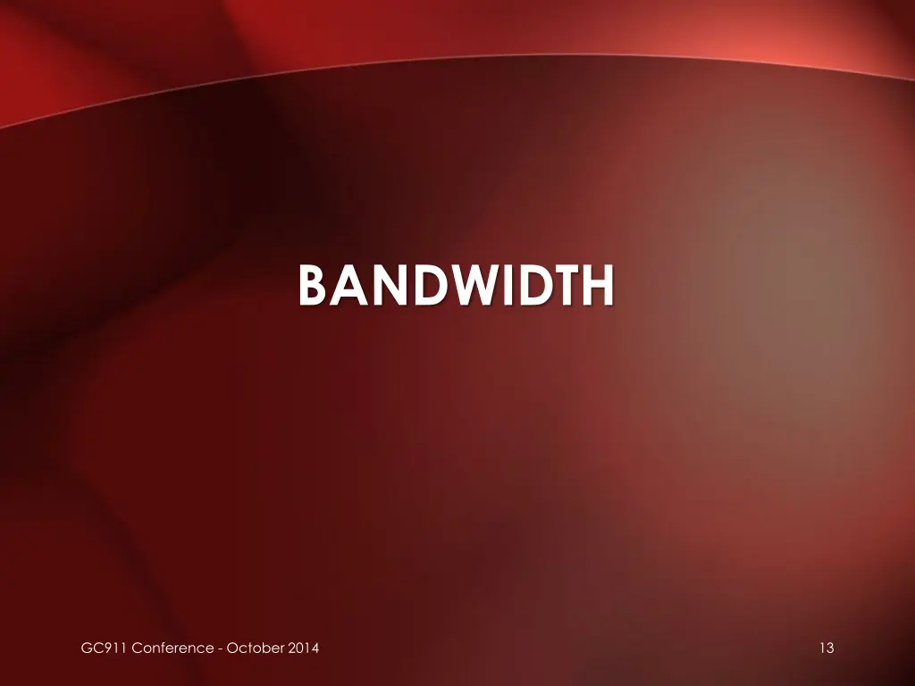 bandwidth