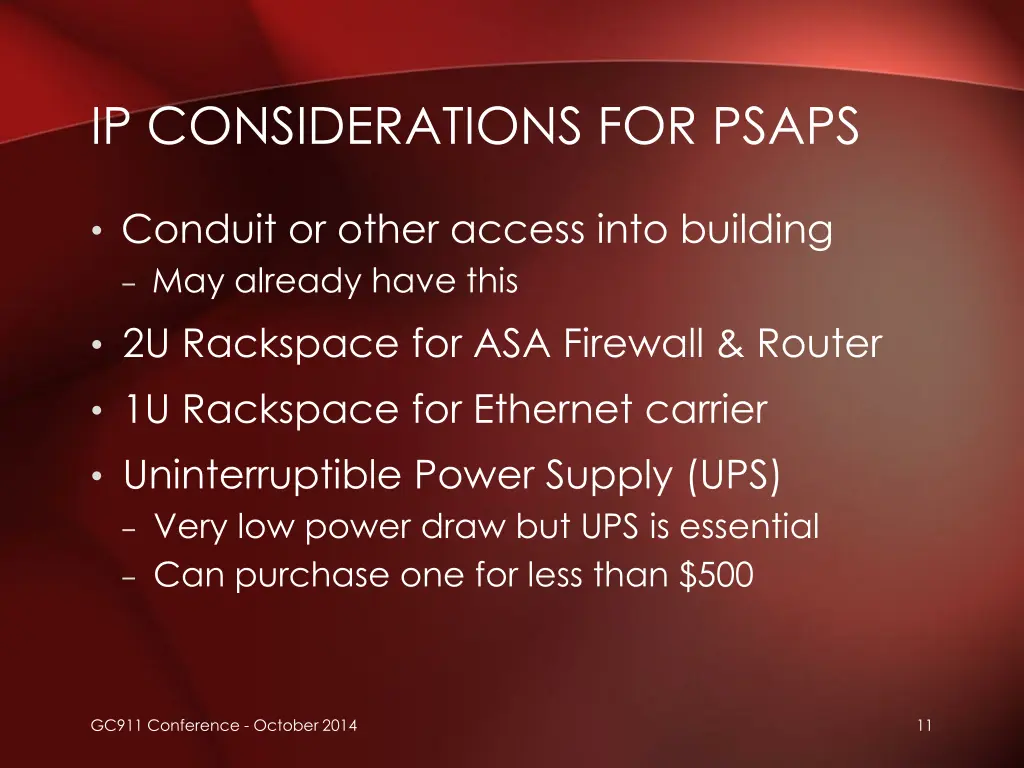 ip considerations for psaps