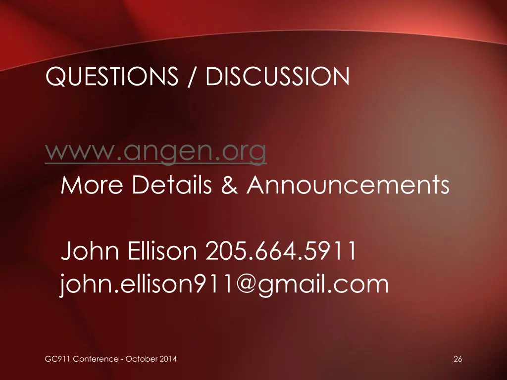 questions discussion