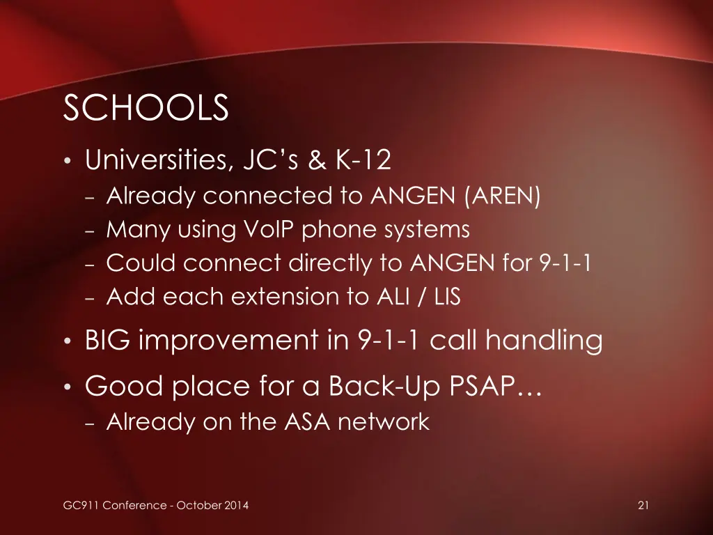 schools