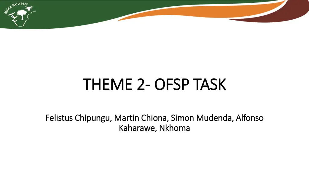 theme 2 theme 2 ofsp task ofsp task