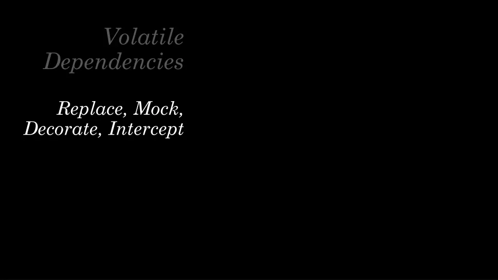 volatile 3