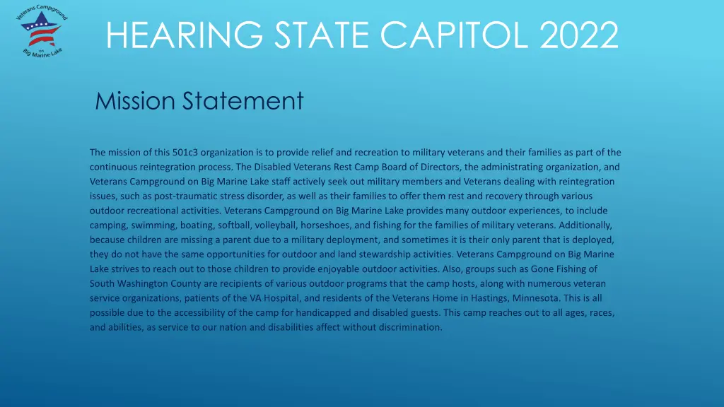 hearing state capitol 2022