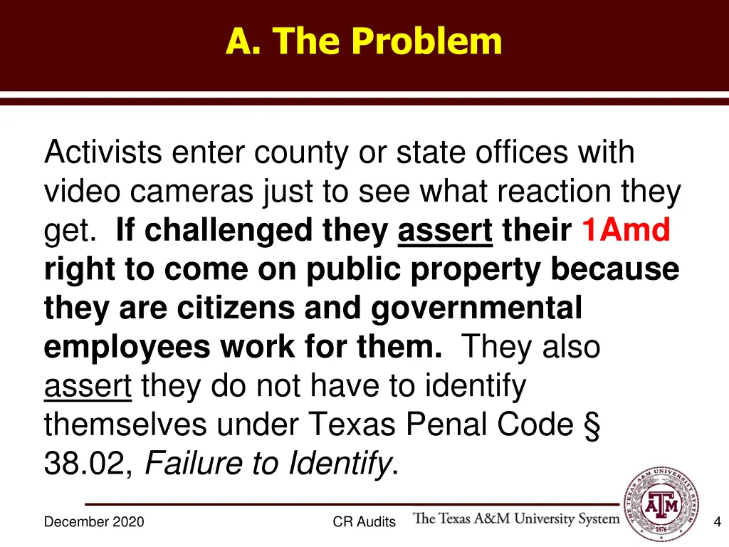 a the problem
