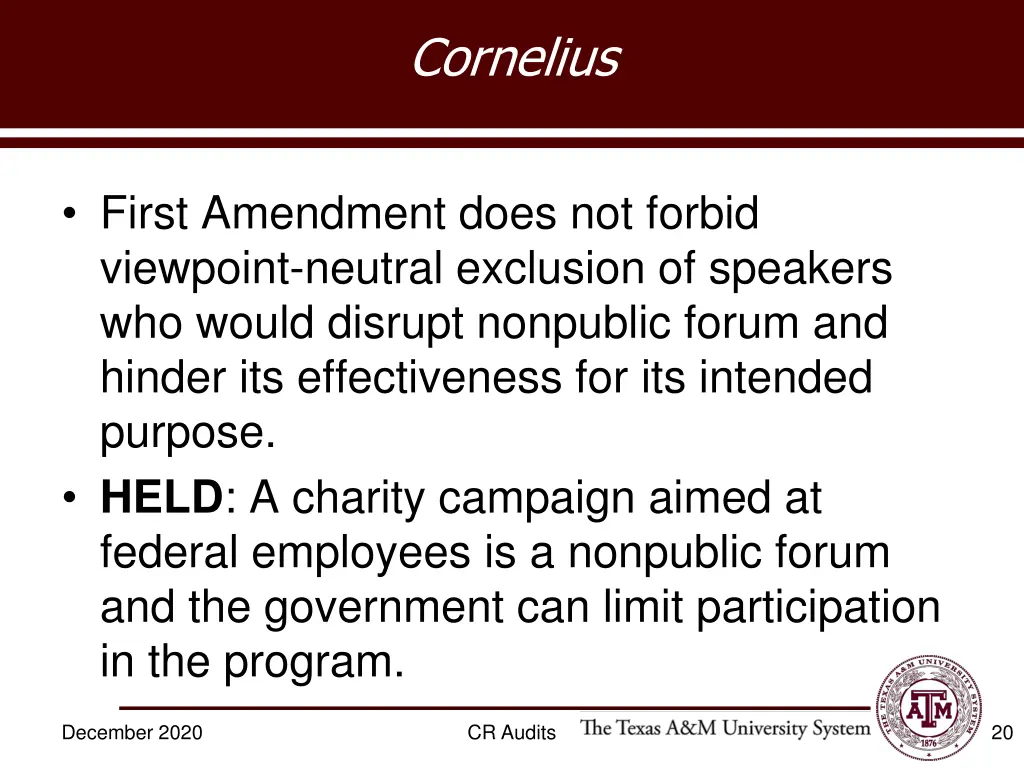cornelius 1