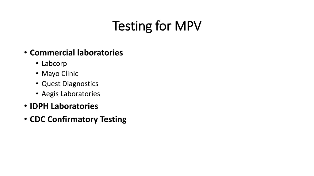 testing for mpv testing for mpv