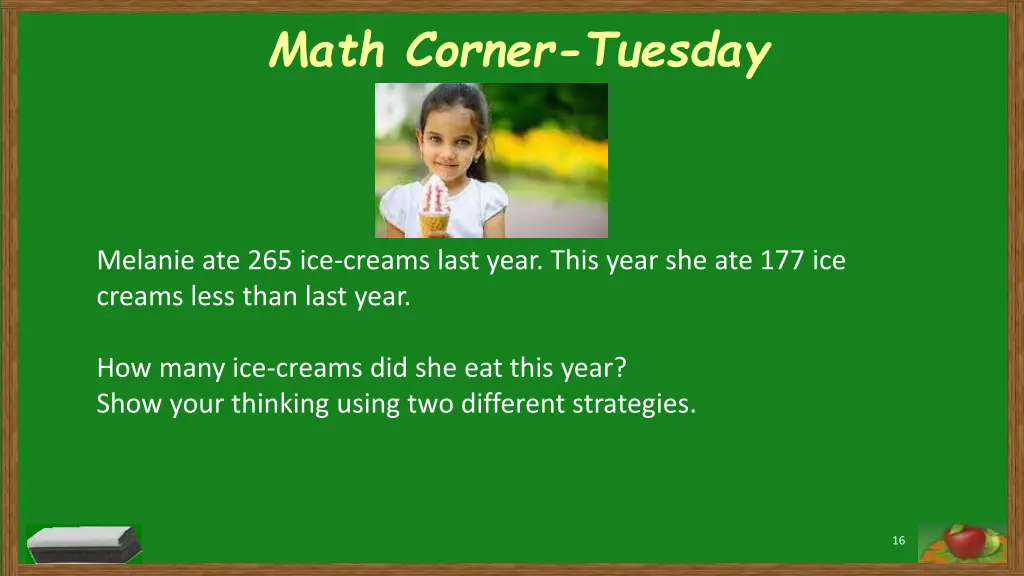 math corner tuesday 1