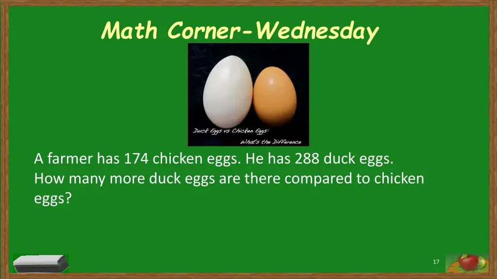 math corner wednesday 1