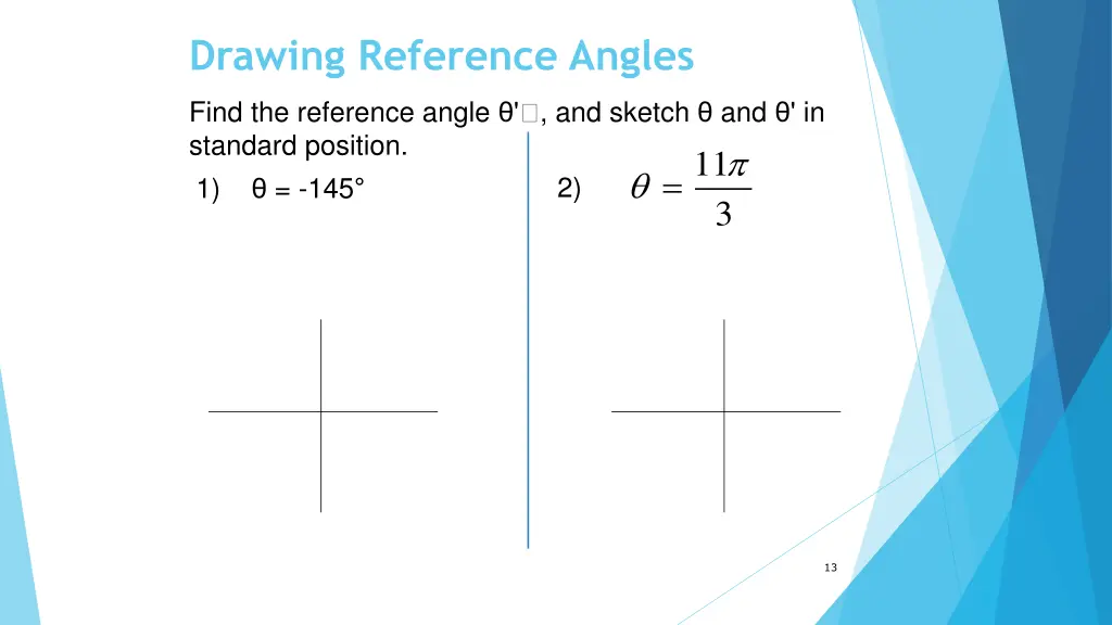 drawing reference angles