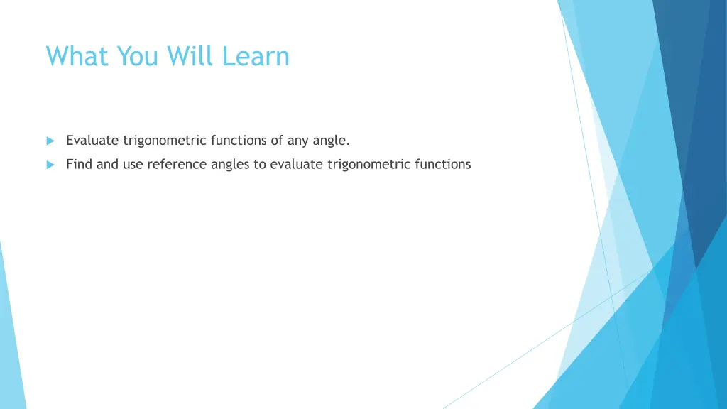 what you will learn