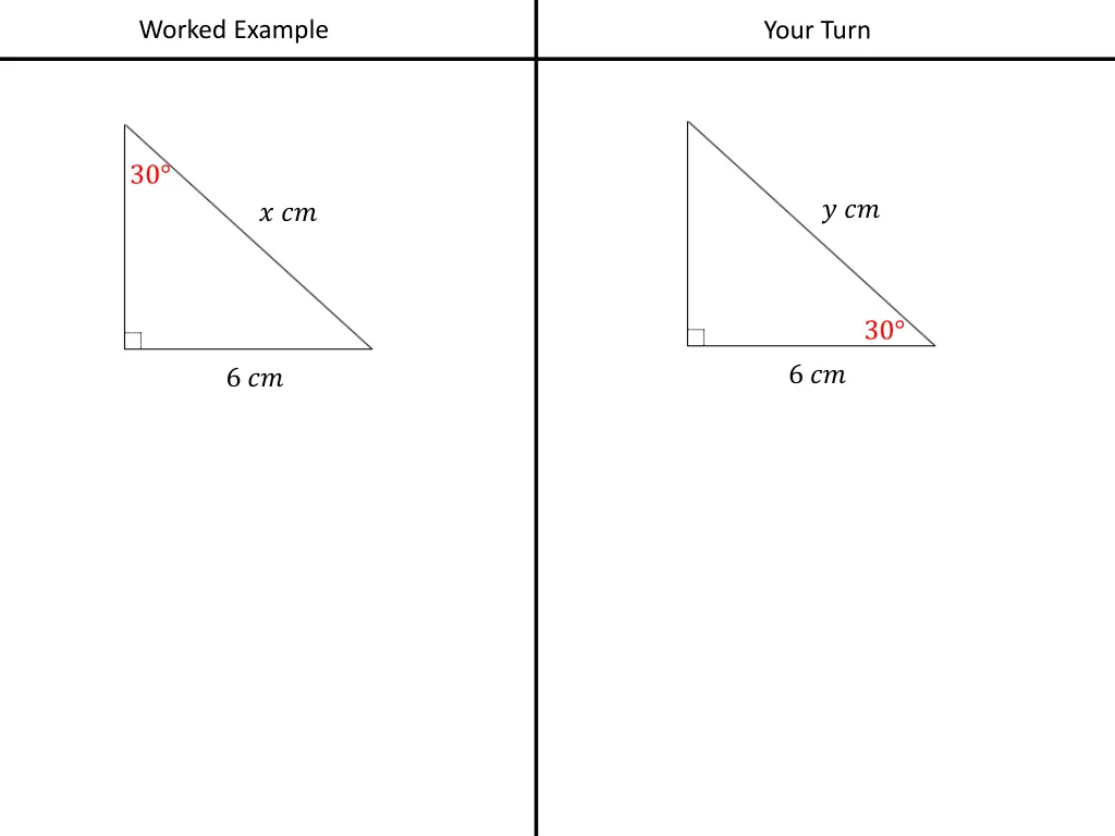 worked example