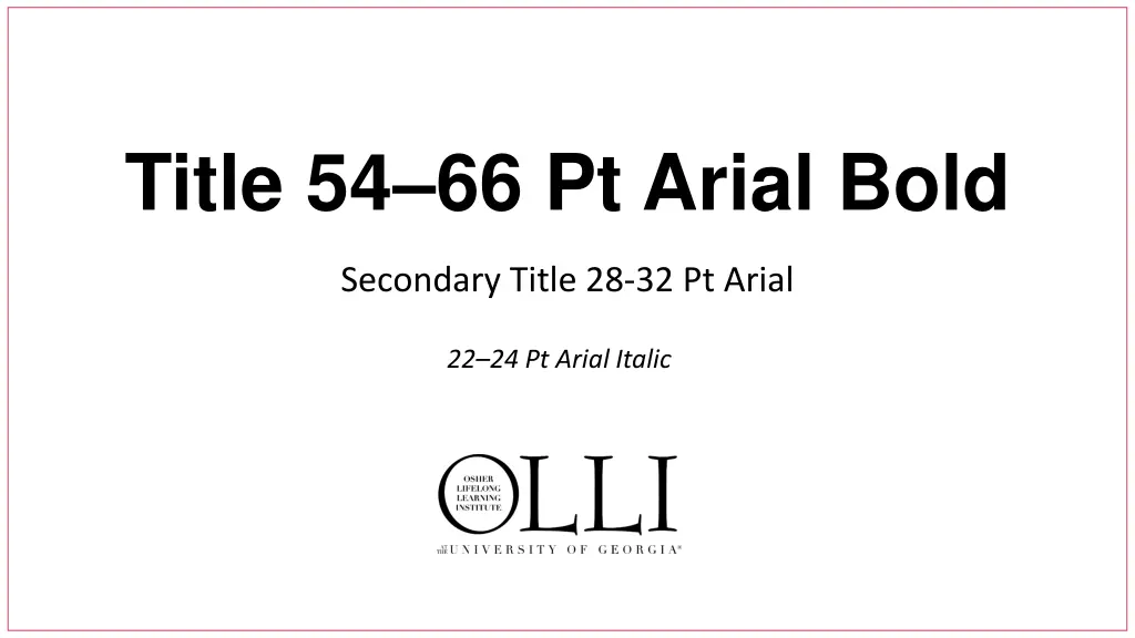 title 54 66 pt arial bold 1