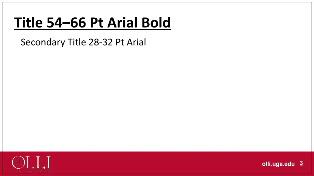 title 54 66 pt arial bold 2