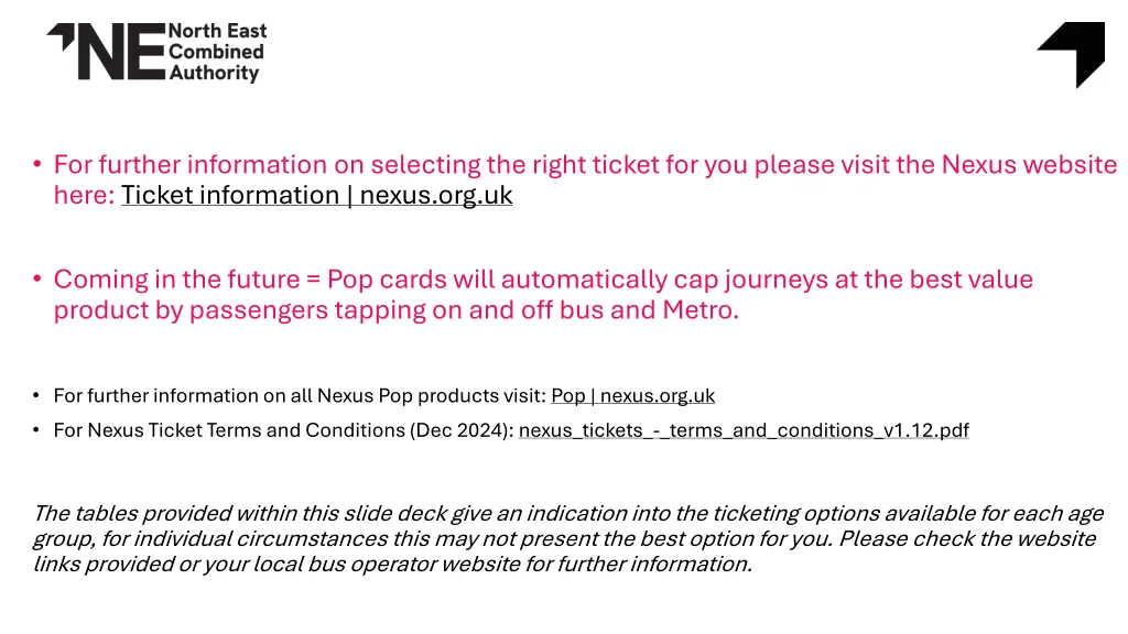 for further information on selecting the right