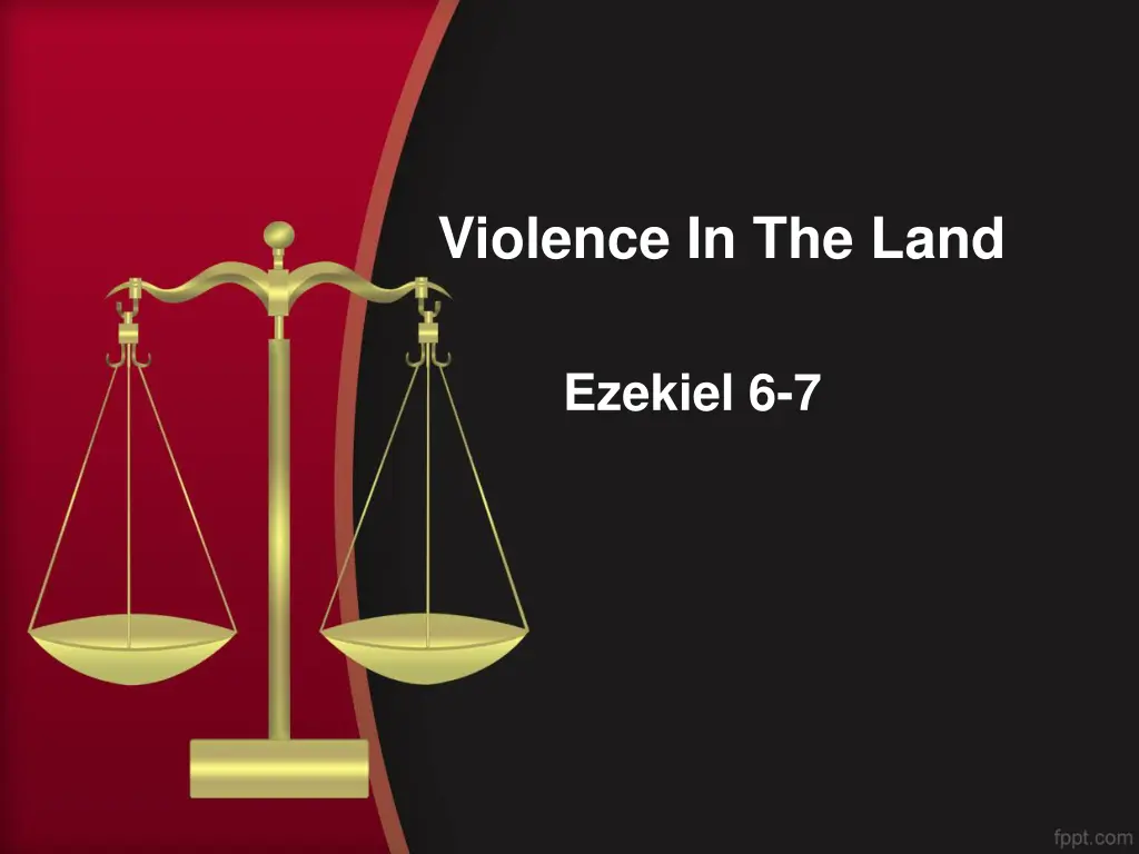 violence in the land