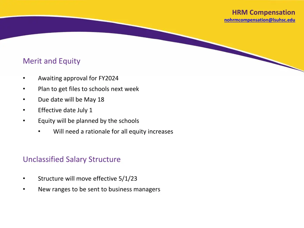 hrm compensation nohrmcompensation@lsuhsc edu