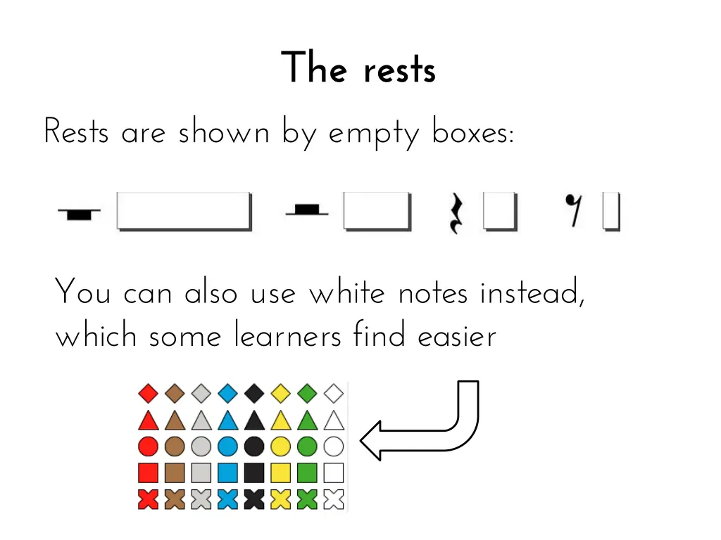 the rests