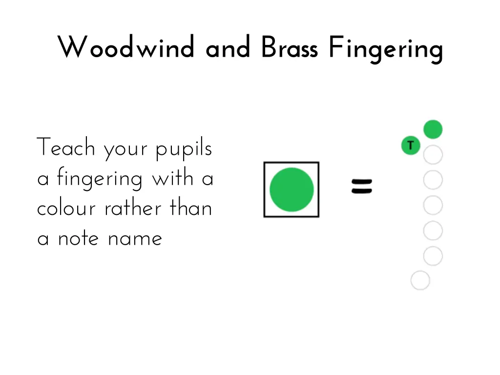 woodwind and brass fingering