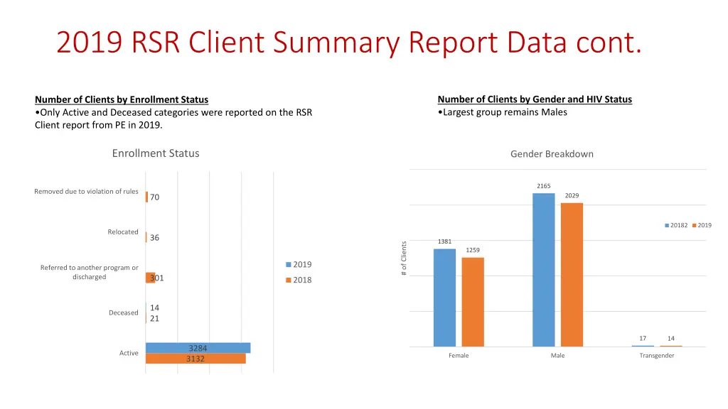 2019 rsr client summary report data cont