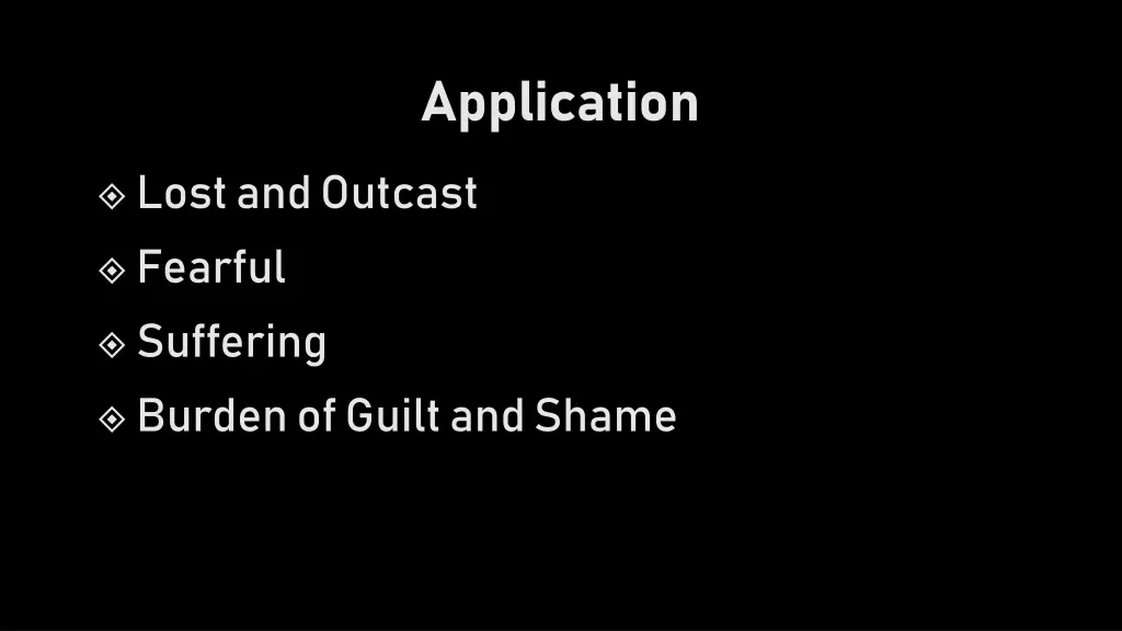 application