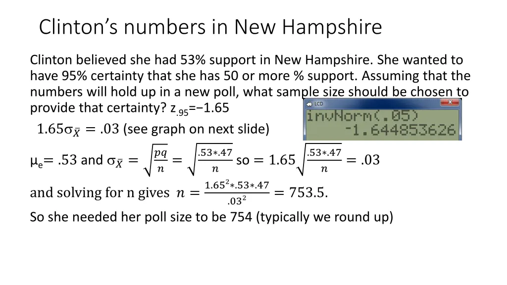 clinton s numbers in new hampshire