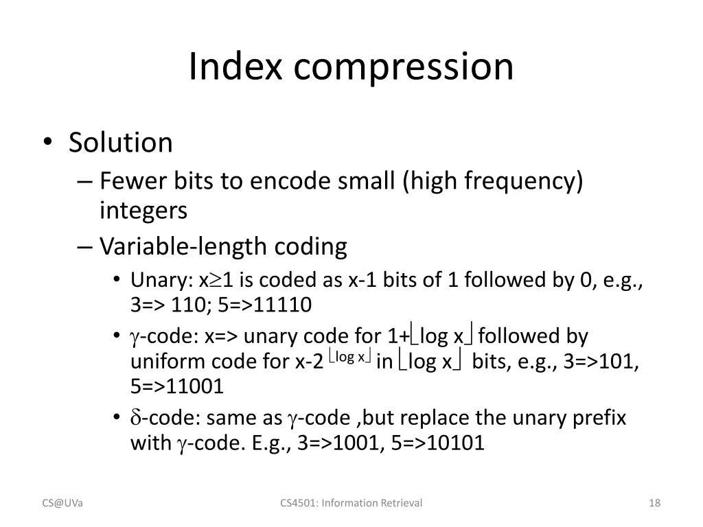 index compression 2