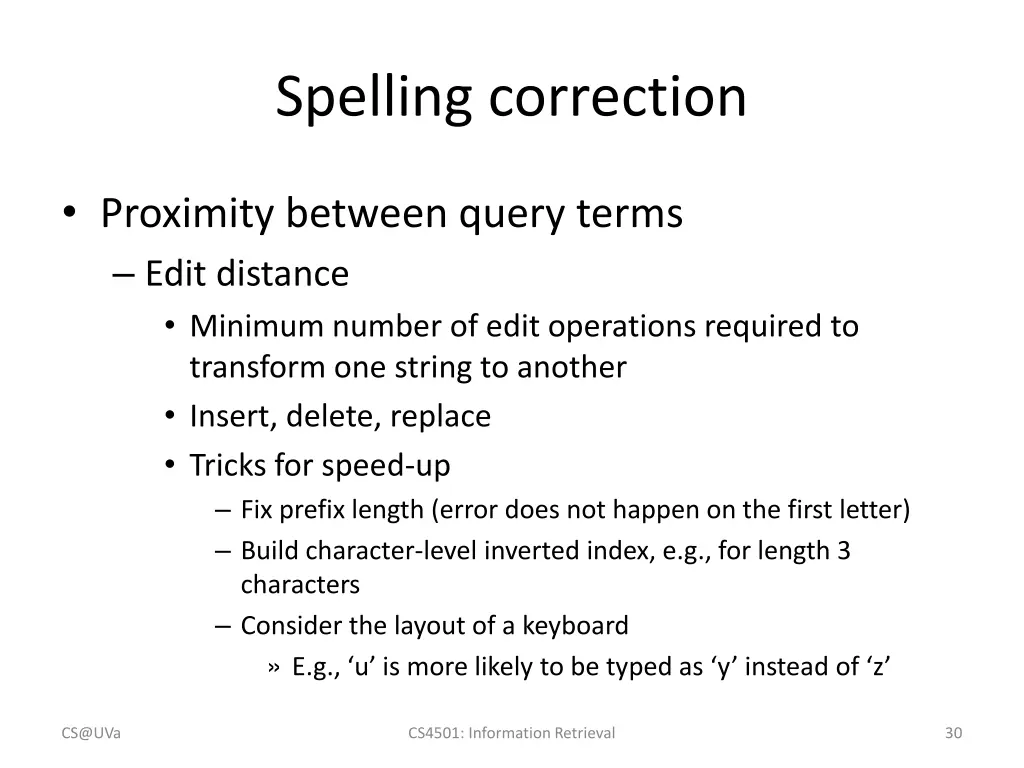 spelling correction 1