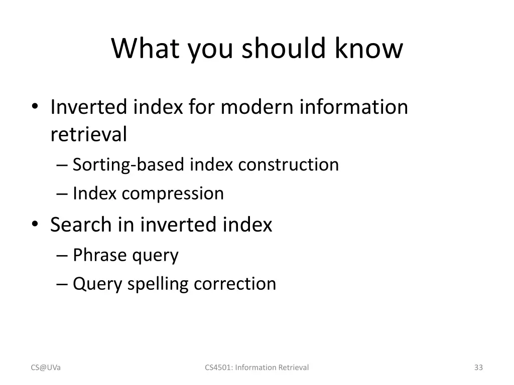 what you should know