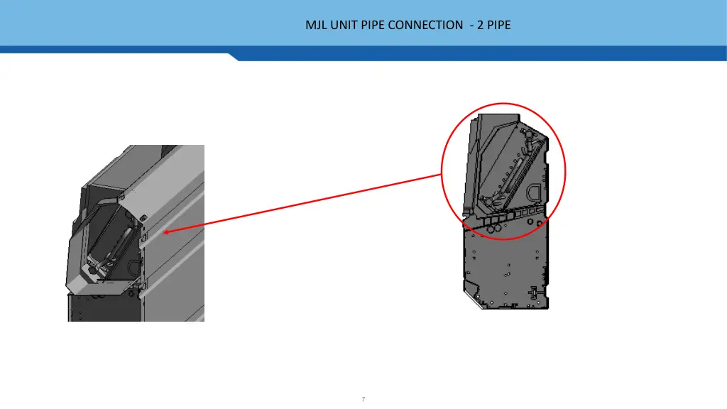 mjl unit pipe connection 2 pipe