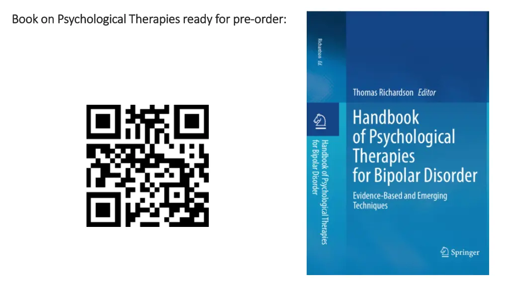 book on psychological therapies ready