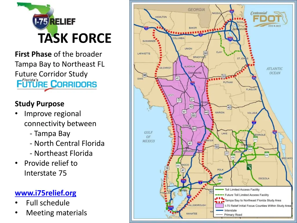 task force first phase of the broader tampa