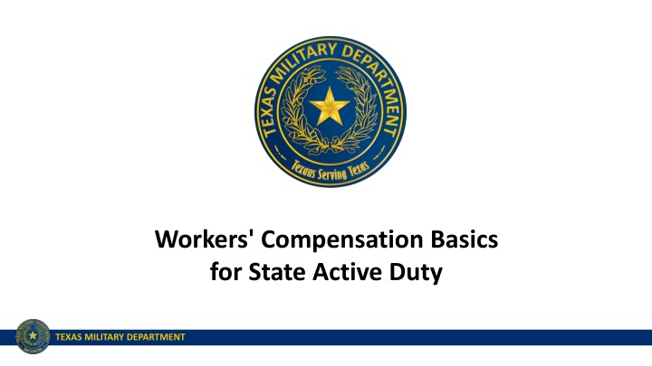 workers compensation basics for state active duty