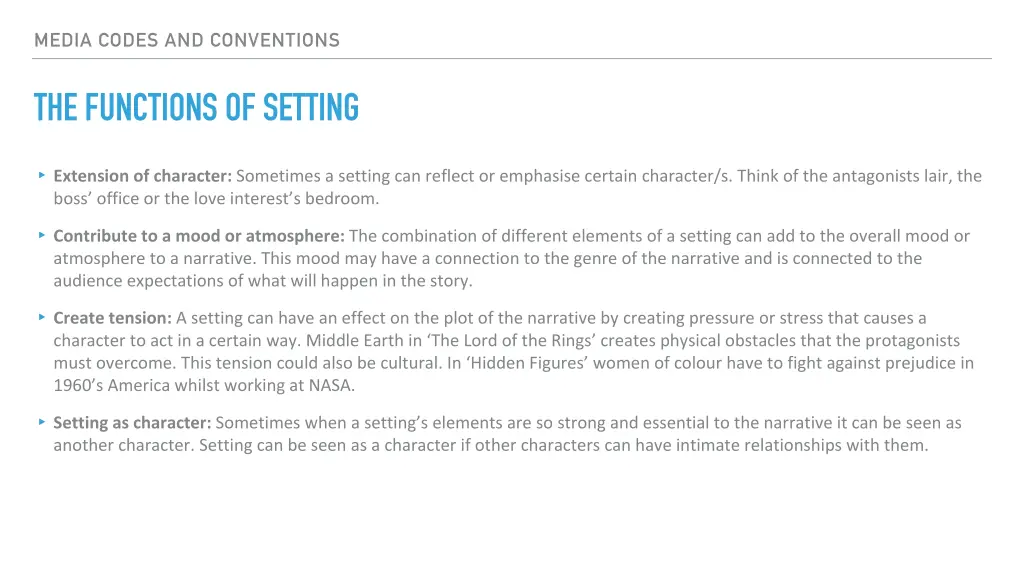 media codes and conventions 2