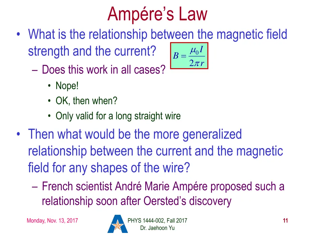 amp re s law