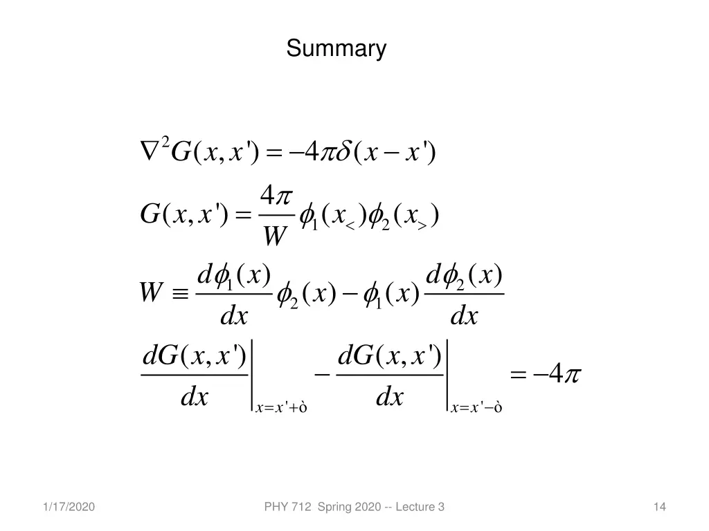 summary