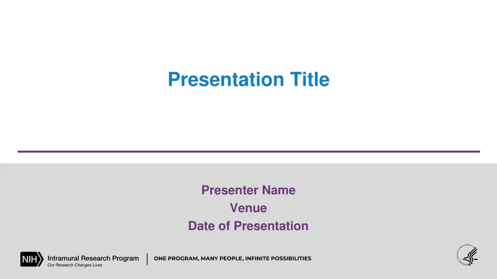 presentation title
