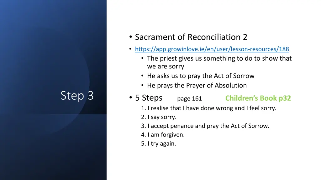 sacrament of reconciliation 2 https