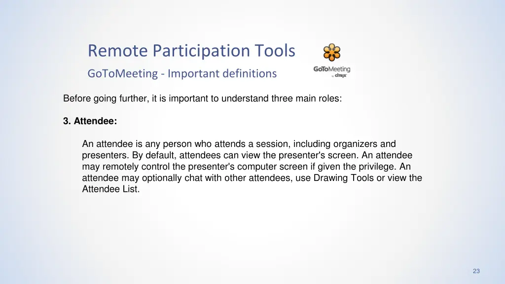 remote participation tools 10