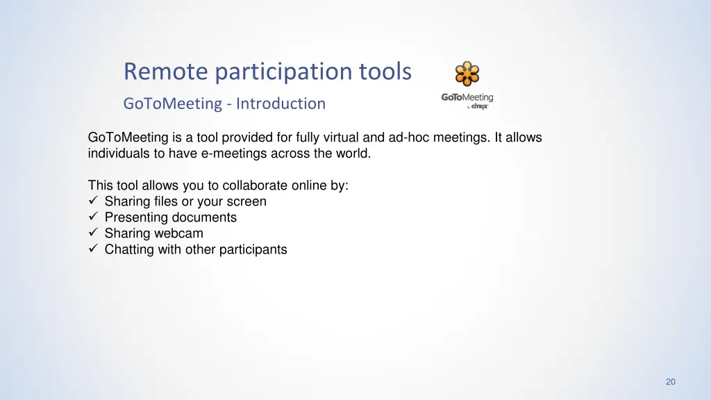 remote participation tools 7