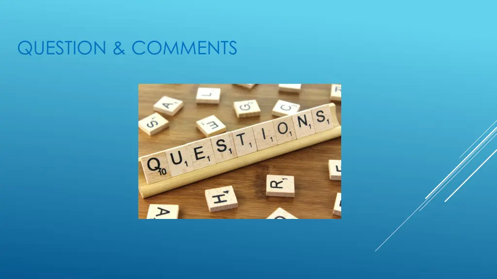 question comments