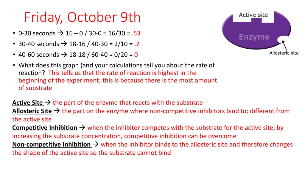 friday october 9th