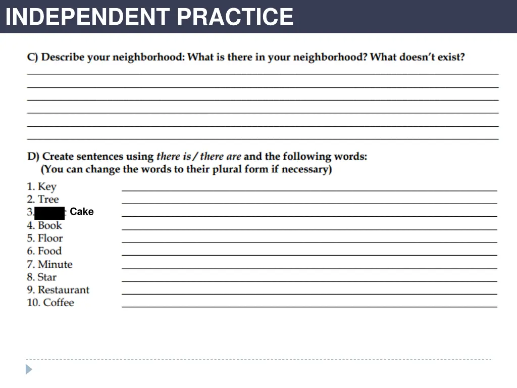 independent practice