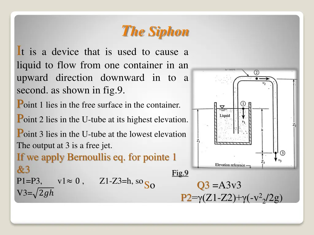 t he siphon